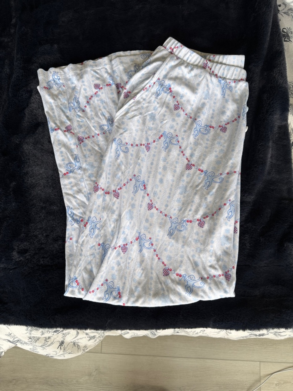 Roller Rabbit 12 days of PRINTMAS snowflake boden pant - Picture 3 of 3
